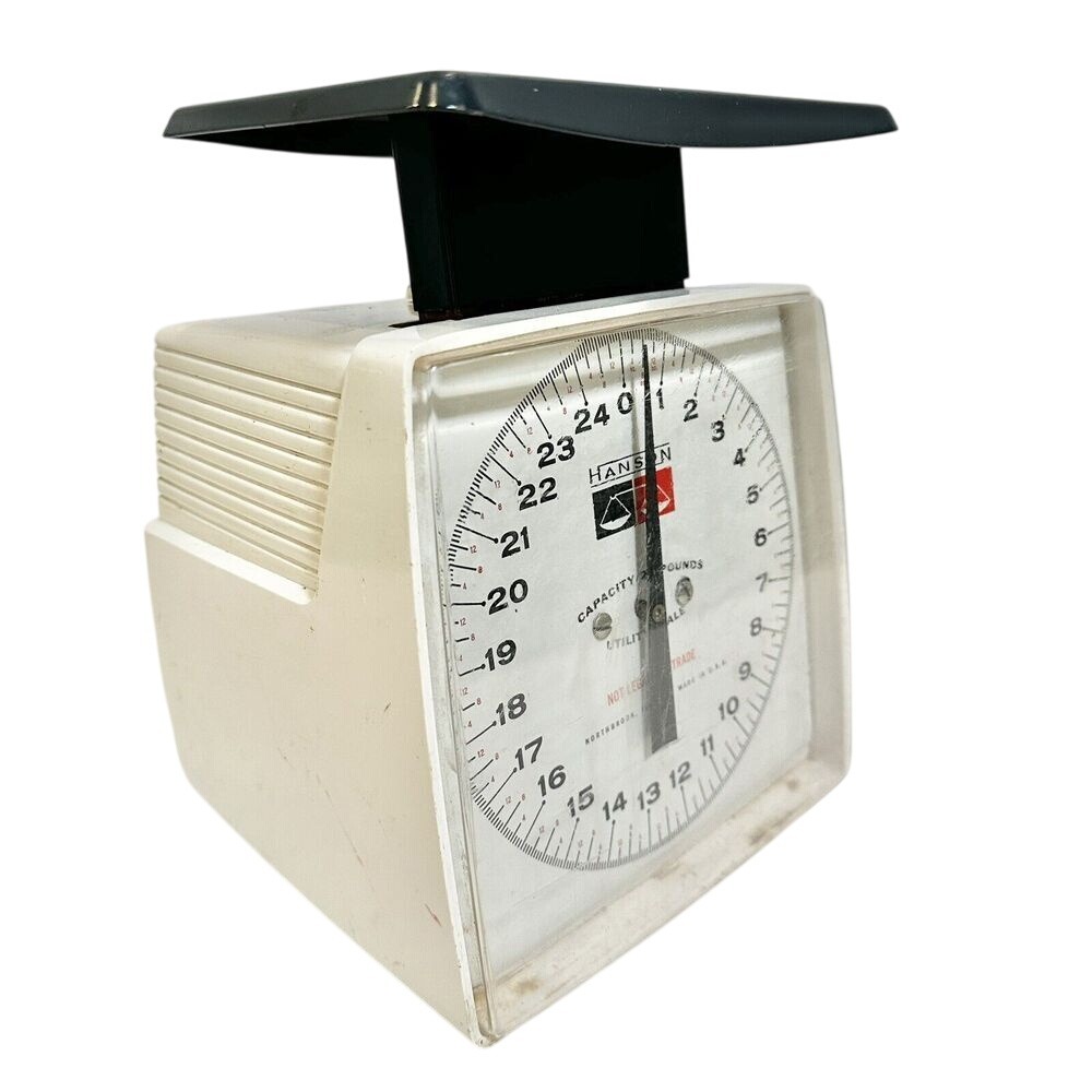 Vintage‎ Hanson 25 Pound Utility Scale Farmhouse Hippie Boho Mid-Century